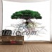 Modern Indoor Outdoor Wall Decor 3D Hanging Tapestry Beach Towel Flower&Tree   382369028943